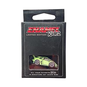 Lamborghini Huracan Widebody Green - Die-Cast Enamel Keychain