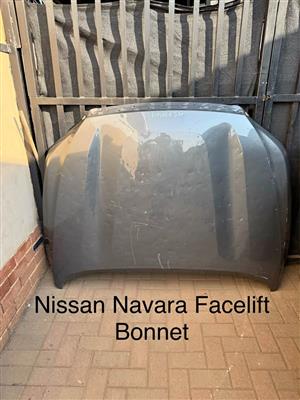 Nissan Navara Facelift Bonnet