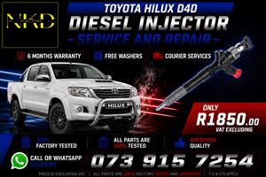 Recondition_Toyota_Hilux_2.5L_Injectors 