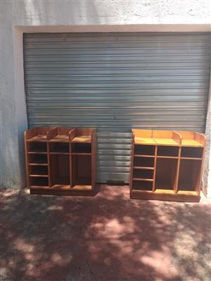 WOODEN PIGEON HOLE STORAGE