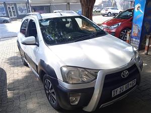 2014 Etios cross 1.5 84,000km Manual  Petrol