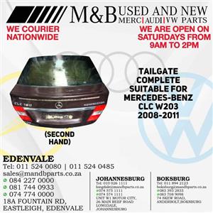 Tailgate Complete (Second Hand) Suitable for Mercedes-Benz CLC W