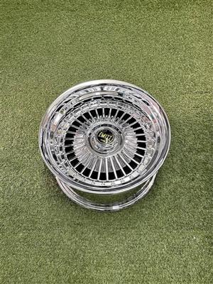 15 INCH EMITZ (DEEP DISH CHROME) DESIGN RIM SET