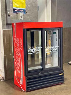 Coca-Cola Double Sliding Door Countertop Cooler