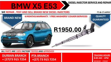 BMW X5 E53 Diesel Injectors 