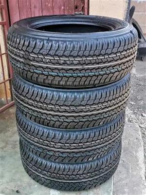 265/60/18 Dunlop Grandtrek AT25 brand new set 