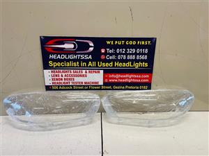 VW Scirocco left and right side headlight replacement lens (2006)