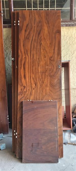 Second Hand Brown wardrobe doors