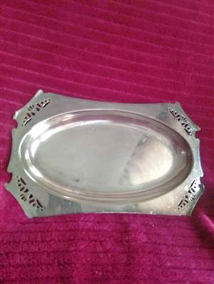 Silverplated tray