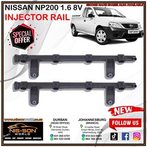 Nissan NP200 1.6 8V Injector Rail