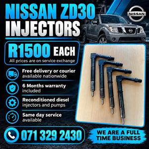 NISSAN ZD30 INJECTORS FOR SALE WITH WARRANTY INCLUDED 