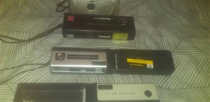 4 old cameras working
