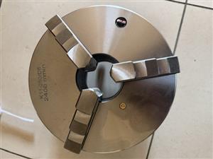 Lathe Chuck, 3 Jaw Chuck, 250mm Diameter, 6 Pins, Cam-Lock System, Brand New