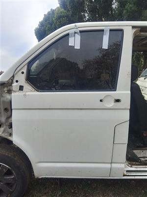 VW Transporter T5 2005 passenger door including window