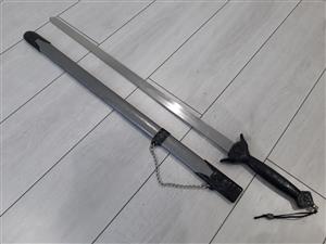 Sword with stainless steel 70cm blade and 23cm handle in mint condition for R450.00