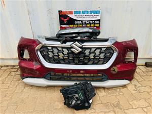 Suzuki Vitara front spare (bumper,left side daylight running light,headlight) 