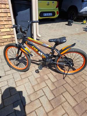 Eco Ha 20 inch orange and black bicycle for sale