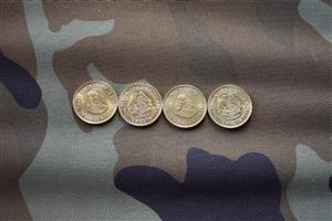 SOUTH AFRICAN 1964 HALF CENT COIN