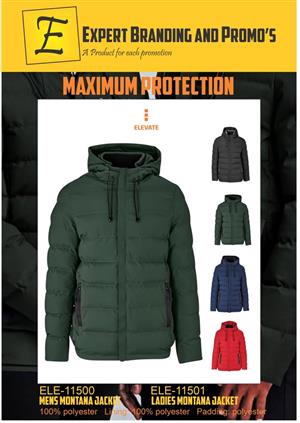 Mens and Ladies Montana Jackets