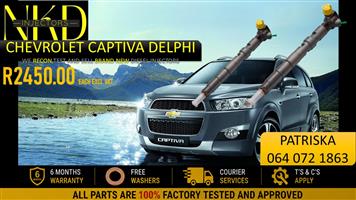 PROFESSIONAL INJECTORS FOR SALE - CHEVROLET CAPTIVA 