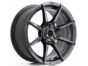 15″ A-Line VR-1 4/100 & 4/108 Granite Finish Alloy Wheels