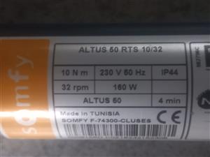 Somfy tubular awnings motor