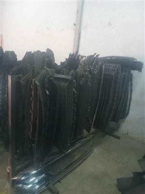 Mercedes benz front lower bumper spoilers