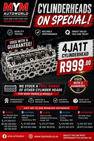 New & Used Cylinderheads