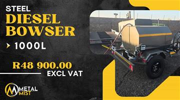 1000L steel diesel bowser