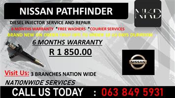 NISSAN PATHFINDER DIESEL INJECTORS AMANZIMTOTI KWAZULU NATAL 