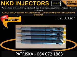 DIESEL INJECTORS FOR HAVAL 2.0 DELPHI FOR SALE