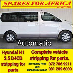 Hyundai H1 D4CB Automatic diesel bus 2.5 now stripping for parts 