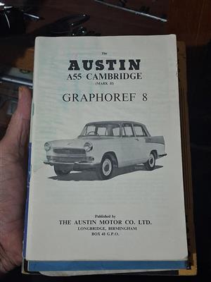 Austin A55, book