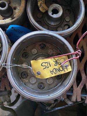 Honda CBR 125 flywheel. Meyerton bike scrapyard new and secondhand spares.