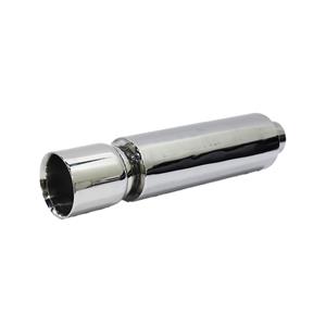 Stainless Steel Backbox Booster - 101mm Single Straight Tip