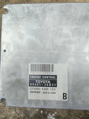 D4D Toyota computer box 2014 model 