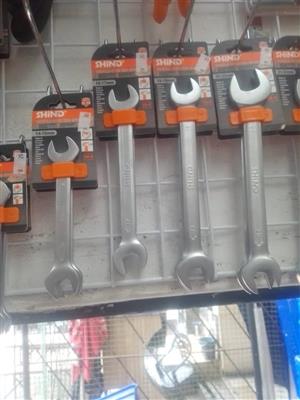 BRAND NEW SHIND DOUBLE OPEN END SPANNERS