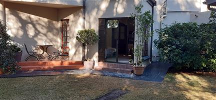 Upmarket chic garden cottage in popular area.