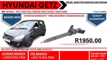 Hyundai Getz Diesel Injectors 