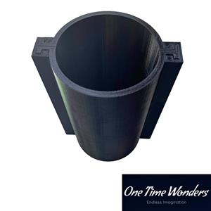 Cylinder Support Shell for Silicone Moulding 83mm x 155mm