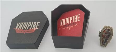 Vampire: Secrets of Immorality (Vampire in a Box) by Zellnik, Miriam with book and ring Montana PTA
