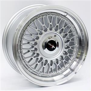 15″ Racing Hart Essex 4/100 & 4/108 Gloss Black Alloy Wheels