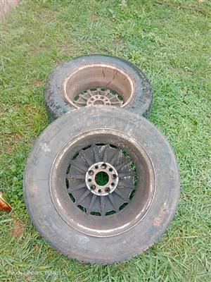 (rims and tires) for sale Mercedes Benz 205/65 R15