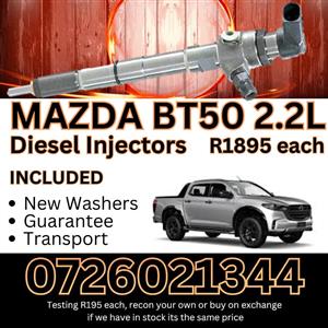 Mazda BT50 2.2L diesel injectors for sale