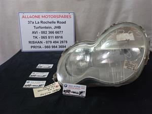 MERCEDES W203 LHS HEADLAMP