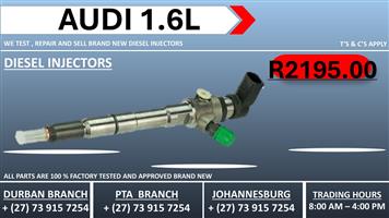 Audi 1.6L Diesel Injectors 