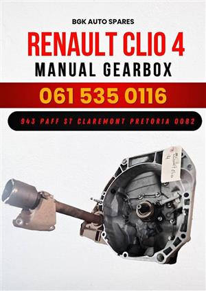 Renault clio 4 manual gearbox 