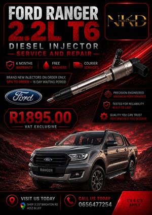 Service_your_Ford_Ranger_2.2L_T6_Diesel_Injectors_NKD