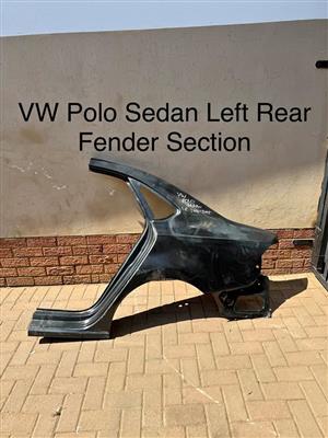 VW Polo Sedan Left Rear Fender Section
