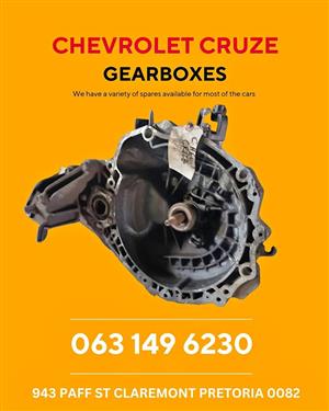 Chevrolet cruze gearbox